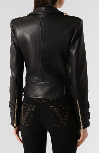 Кожаная куртка BALMAIN, арт. TF18248/L014, фото 4
