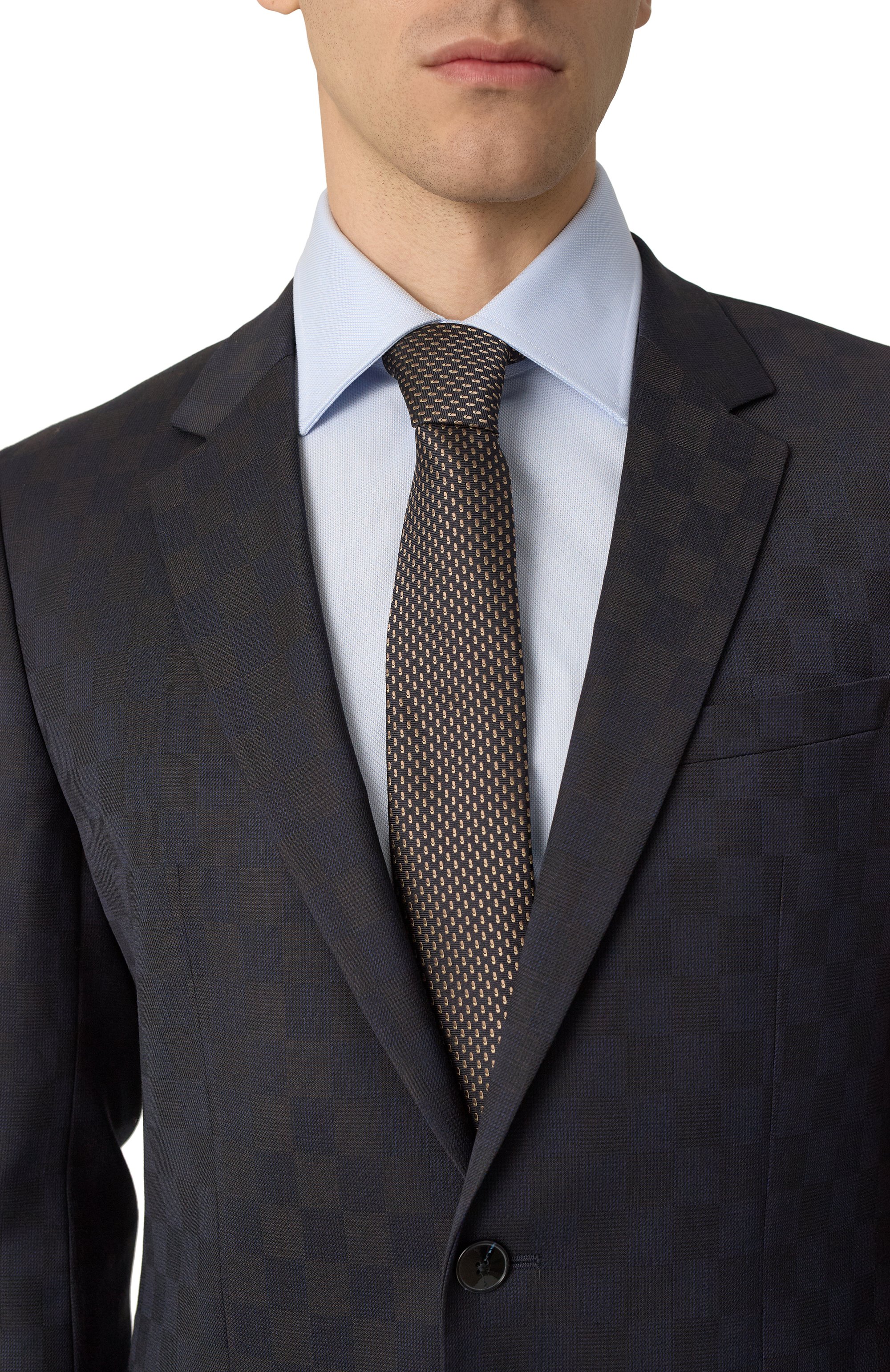 Шелковый галстук DOLCE & GABBANA, арт. GT149E/G0JYQ, фото 2