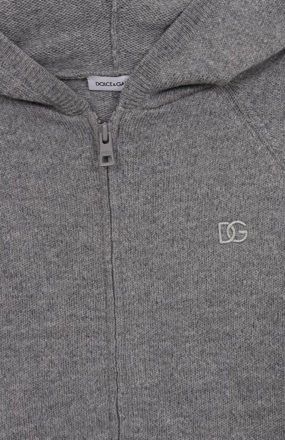 Толстовка из шерсти и кашемира DOLCE & GABBANA, арт. L4KWH7/JGMB8/8-12+, фото 3