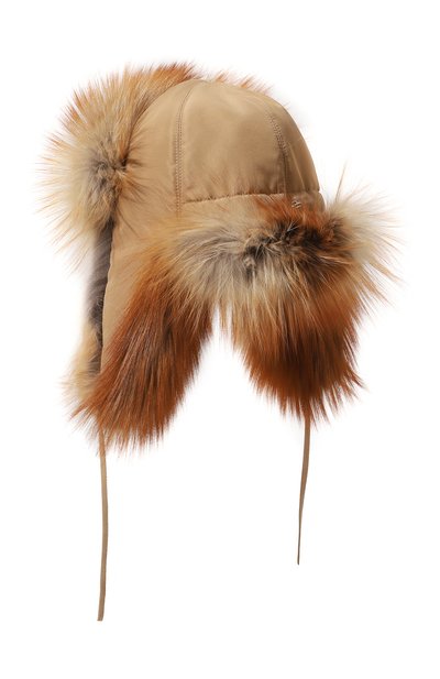 Шапка-ушанка из меха лисы FURLAND, арт. 0001109610077600199, фото 3