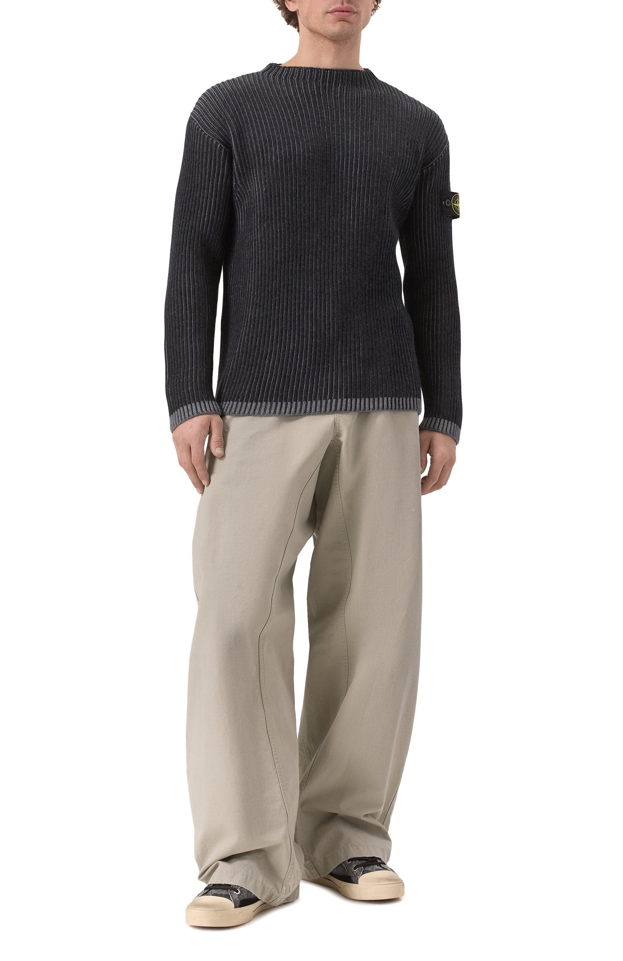 Хлопковые брюки BALENCIAGA, арт. 746509/TQP13, фото 2