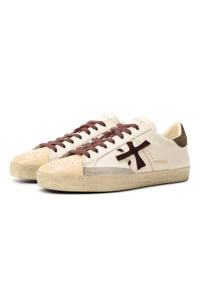 Мужские комбинированные кеды steven PREMIATA, арт. STEVEN/VAR 7628