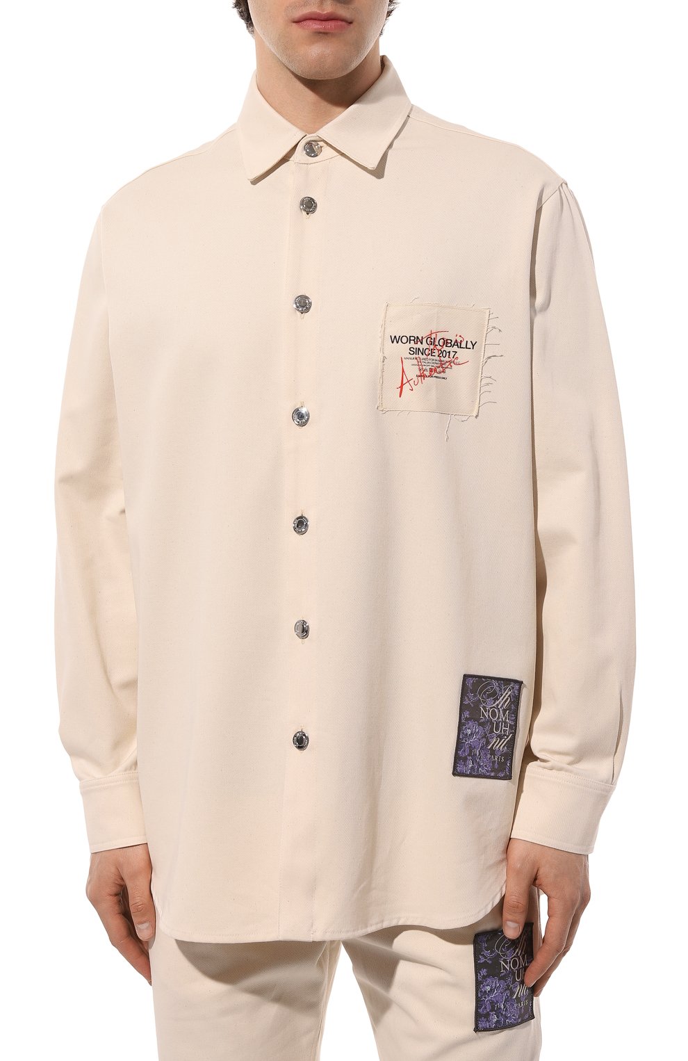 Хлопковая рубашка IH NOM UH NIT, арт. NUS23101, фото 3