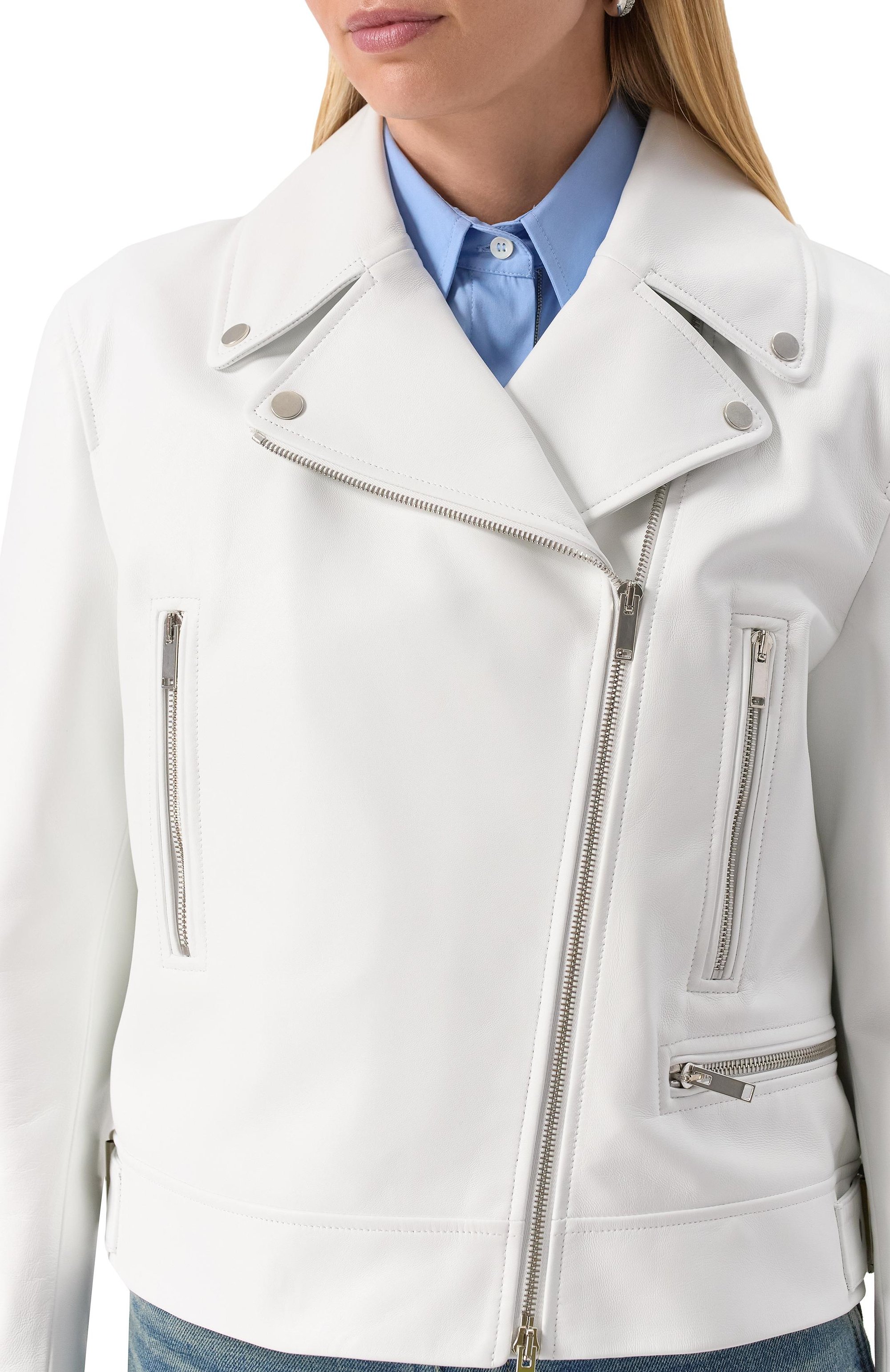 Кожаная куртка MVST, арт. ZBCK-Y089-1N/Z2598-8, фото 5