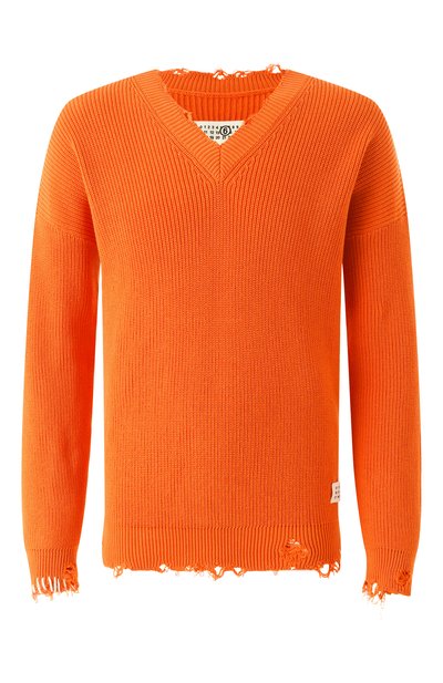 Мужской хлопковый свитер MM6, арт. SH0HN0001/M13089