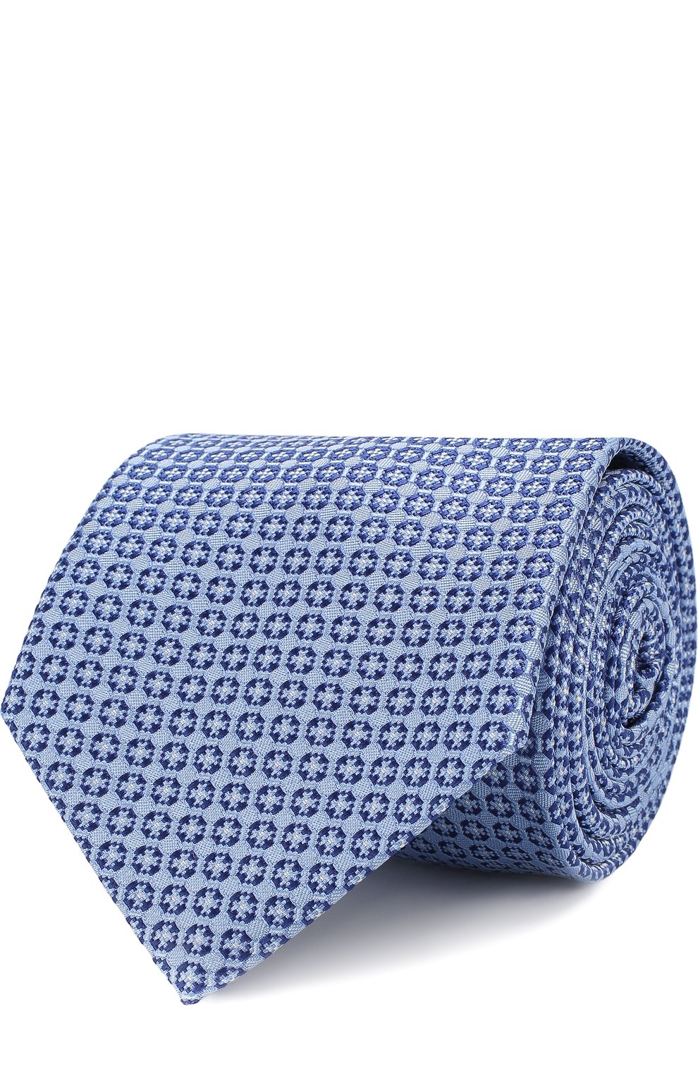 Шелковый галстук с узором BRIONI, арт. 062I00/07430, фото 1