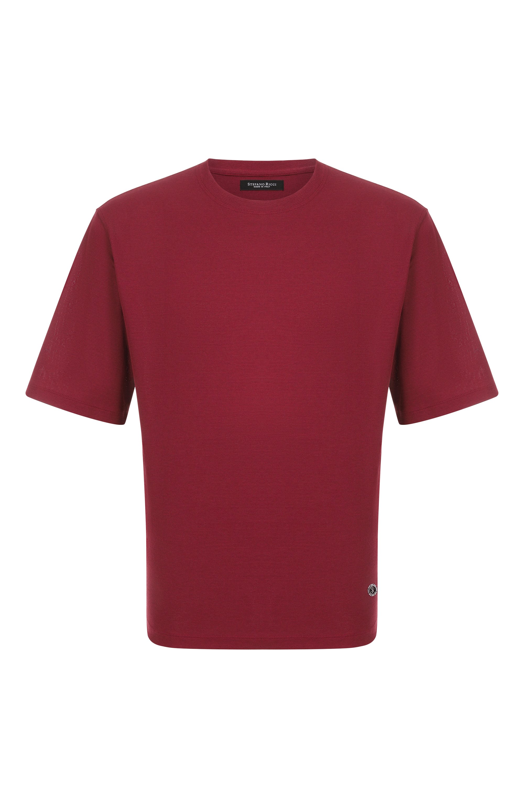 Футболка из хлопка и шелка STEFANO RICCI, арт. MNH5103910/CTK01S, фото 1
