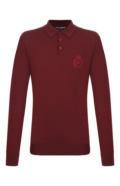 Мужская шерстяное поло DOLCE & GABBANA, арт. GXZ25Z/JDVMS