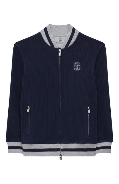 Хлопковая толстовка BRUNELLO CUCINELLI, арт. BTU20E129B, фото 1