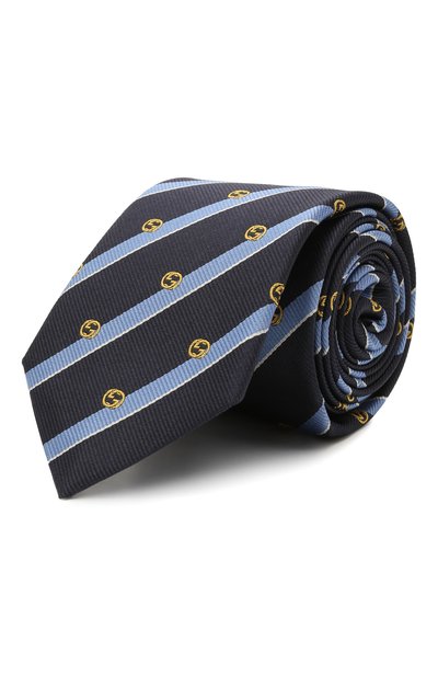 Мужской шелковый галстук GUCCI, арт. 660058/4E002