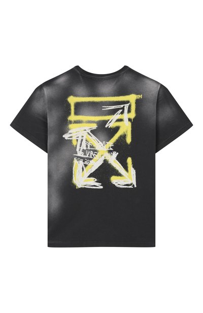 Хлопковая футболка OFF-WHITE, арт. 0BAA002S26JER00F_001, фото 2