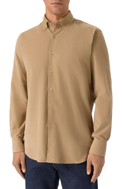 Хлопковая рубашка MVST, арт. M0RBIDA/PB/SP0RT/620-C0RDUR0Y, фото 3