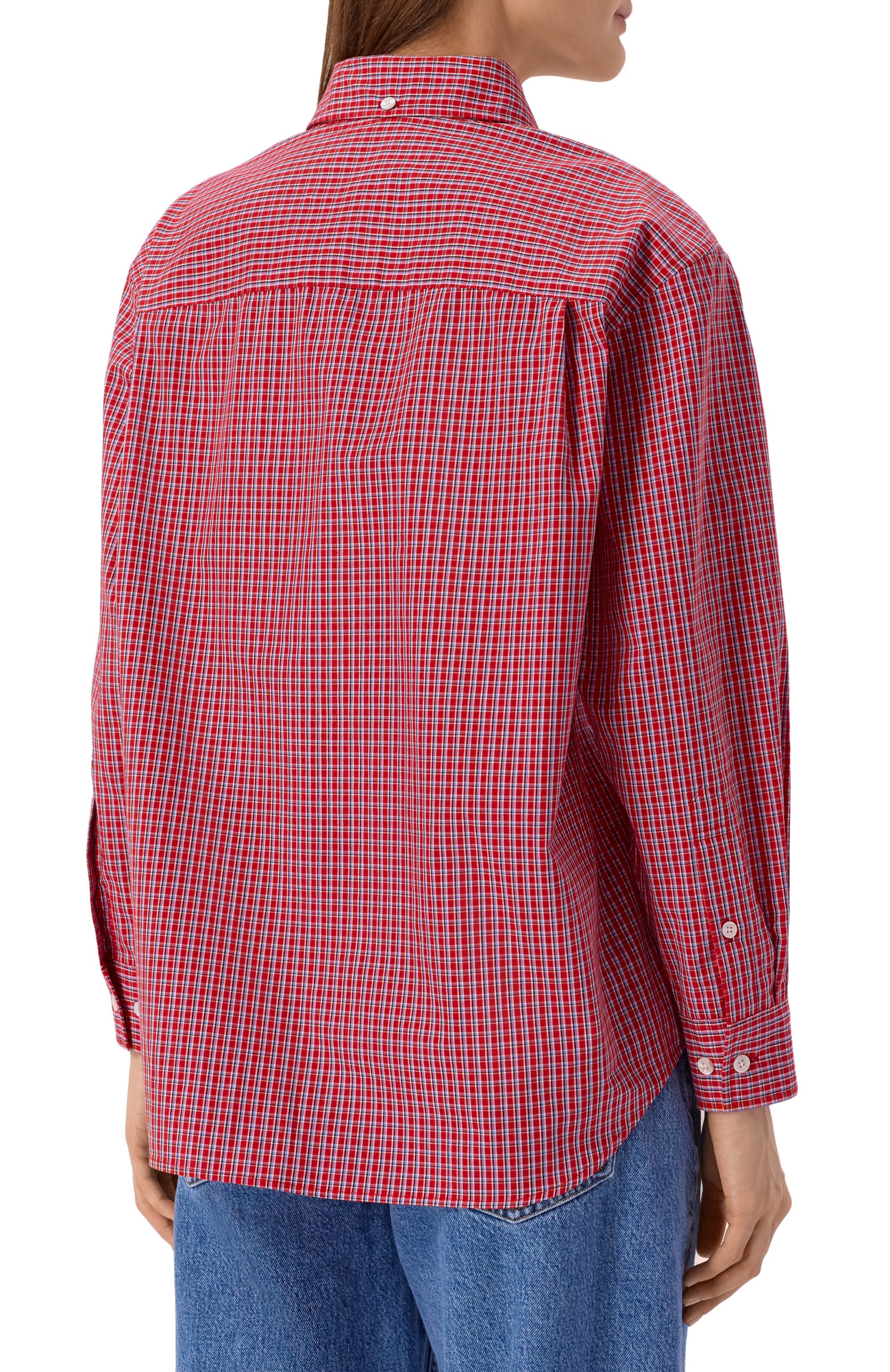 Хлопковая рубашка DUNST, арт. UDSH6A115R2, фото 4