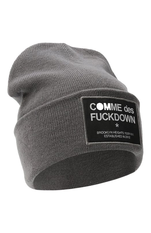 Шапка Comme des Fuckdown CFACX00240 Серый CFACX00240