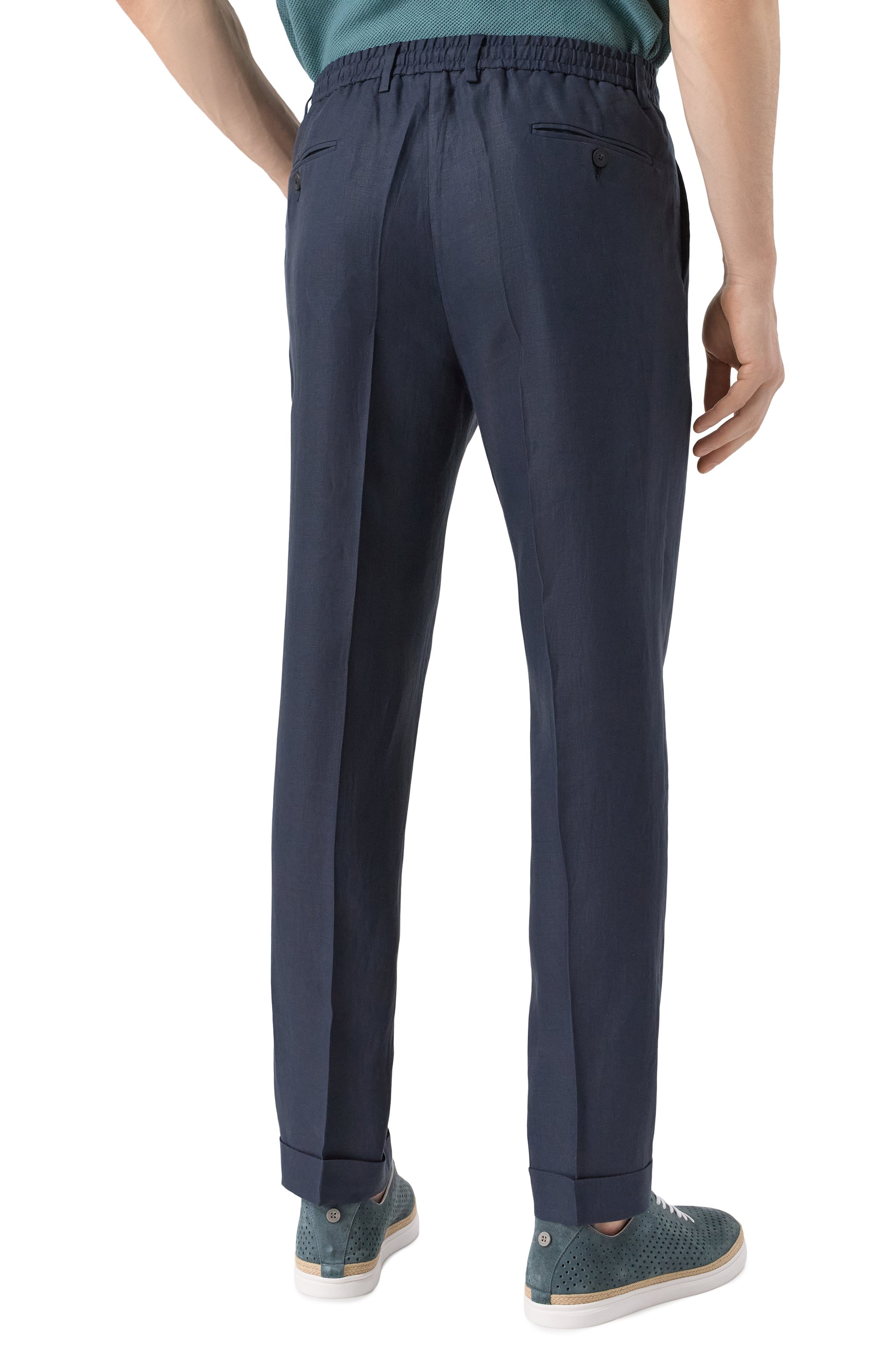 Льняные брюки GRAN SASSO, арт. 76114/50017, фото 4