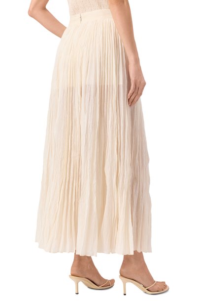 Хлопковая юбка TOTEME, арт. 243-WRB0197-FB0200, фото 4