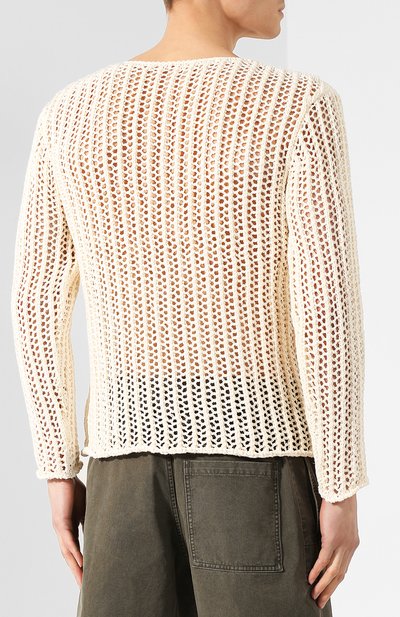 Джемпер из смеси хлопка и льна JACQUEMUS, арт. 195KN22/53120, фото 4