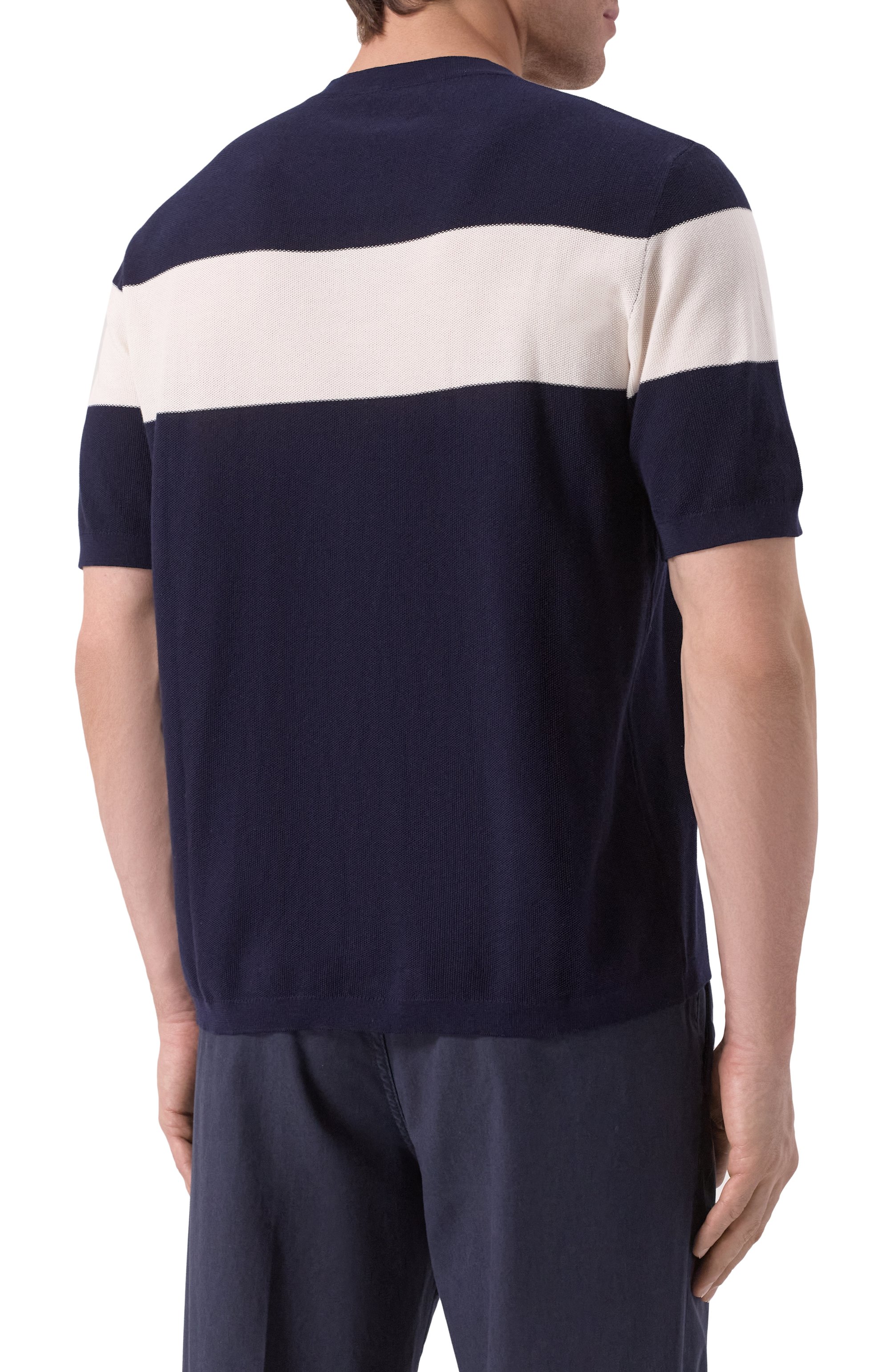 Хлопковый джемпер KITON, арт. UMM064603, фото 4