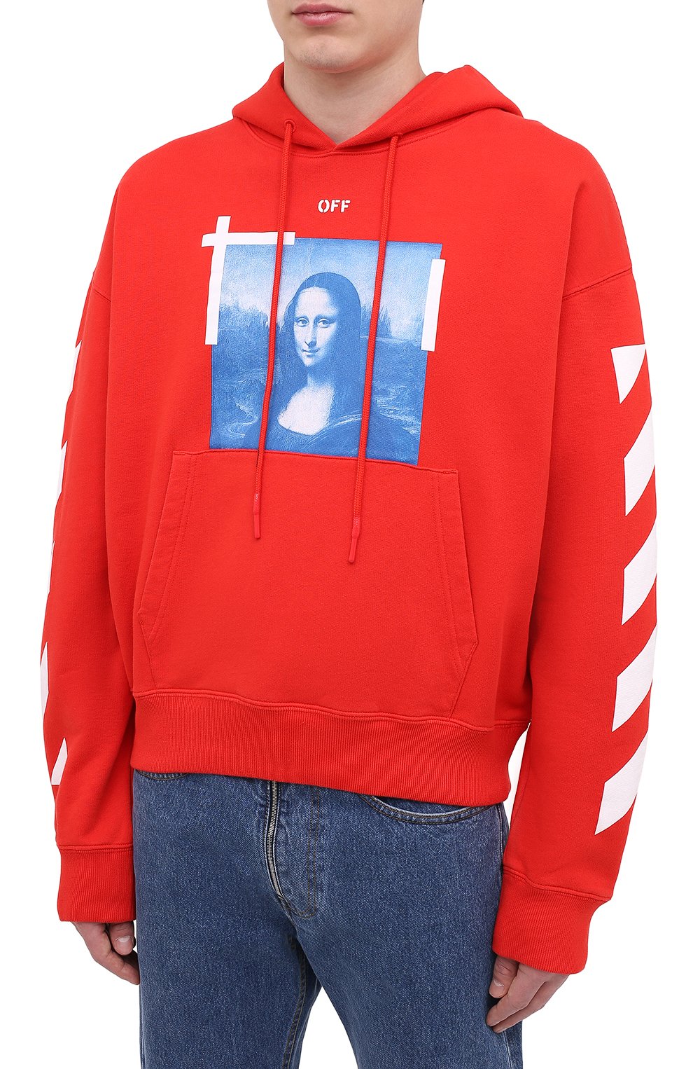 Хлопковое худи OFF-WHITE, арт. 0MBB037R21FLE001, фото 3