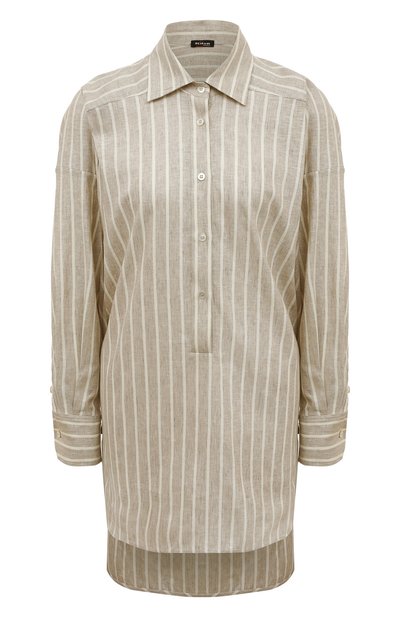 Женская льняная рубашка KITON, арт. D51427H08069