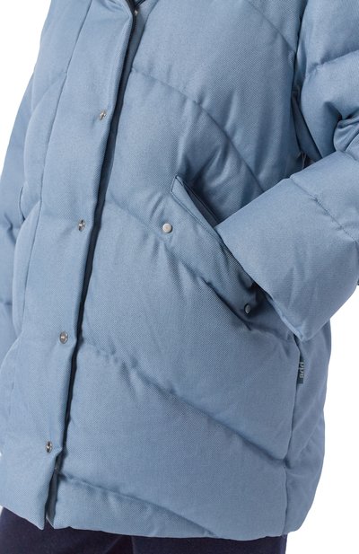 Пуховик ADD голубого цвета по цене 135500 руб., арт. 12AWHJ44R, фото 5 Пуховик ADD, арт. 12AWHJ44R, фото 5