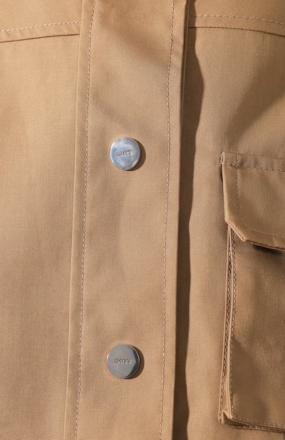 Хлопковая куртка GANNI, арт. F4408, фото 5