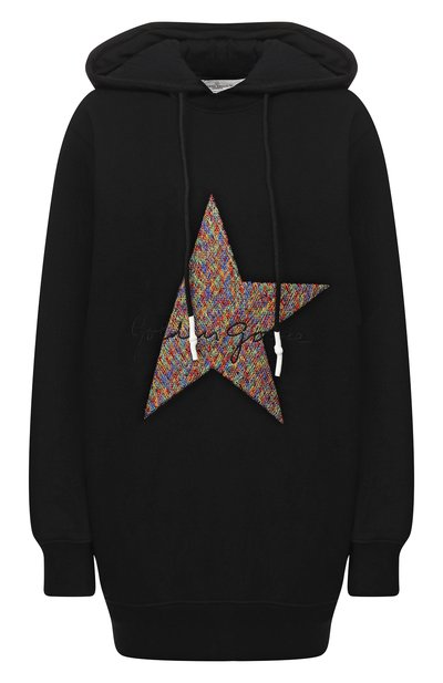 Женский хлопковое худи GOLDEN GOOSE DELUXE BRAND, арт. G35WP028.M2