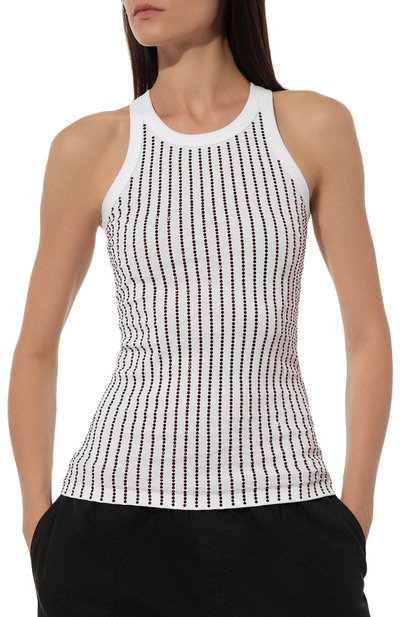 Хлопковый топ THE ATTICO, арт. 247WCT276, фото 3