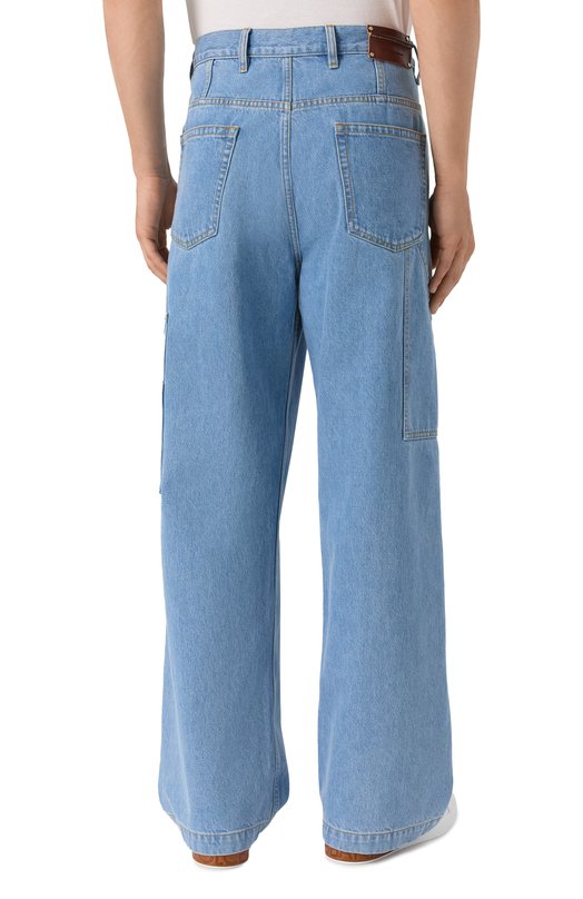 Джинсы Dries Van Noten 020980-2380-514 Голубой  020980-2380-514 Фото 4