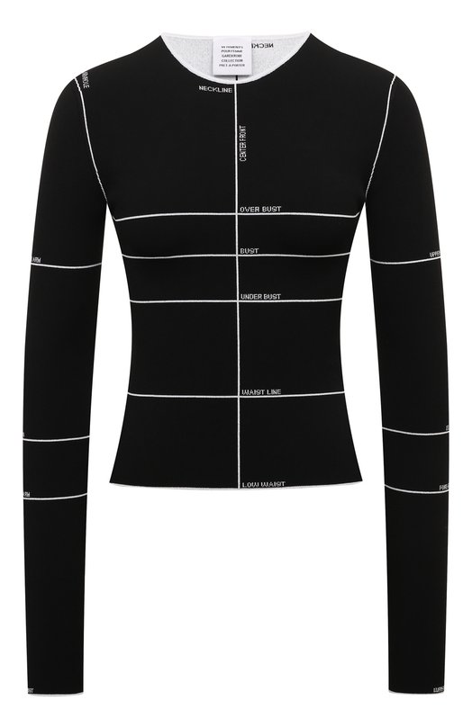 

Пуловер из вискозы VETEMENTS, Чёрный