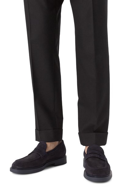 Замшевые пенни-лоферы harris GIANVITO ROSSI, арт. U25210.20G0M.SUEDENI, фото 3