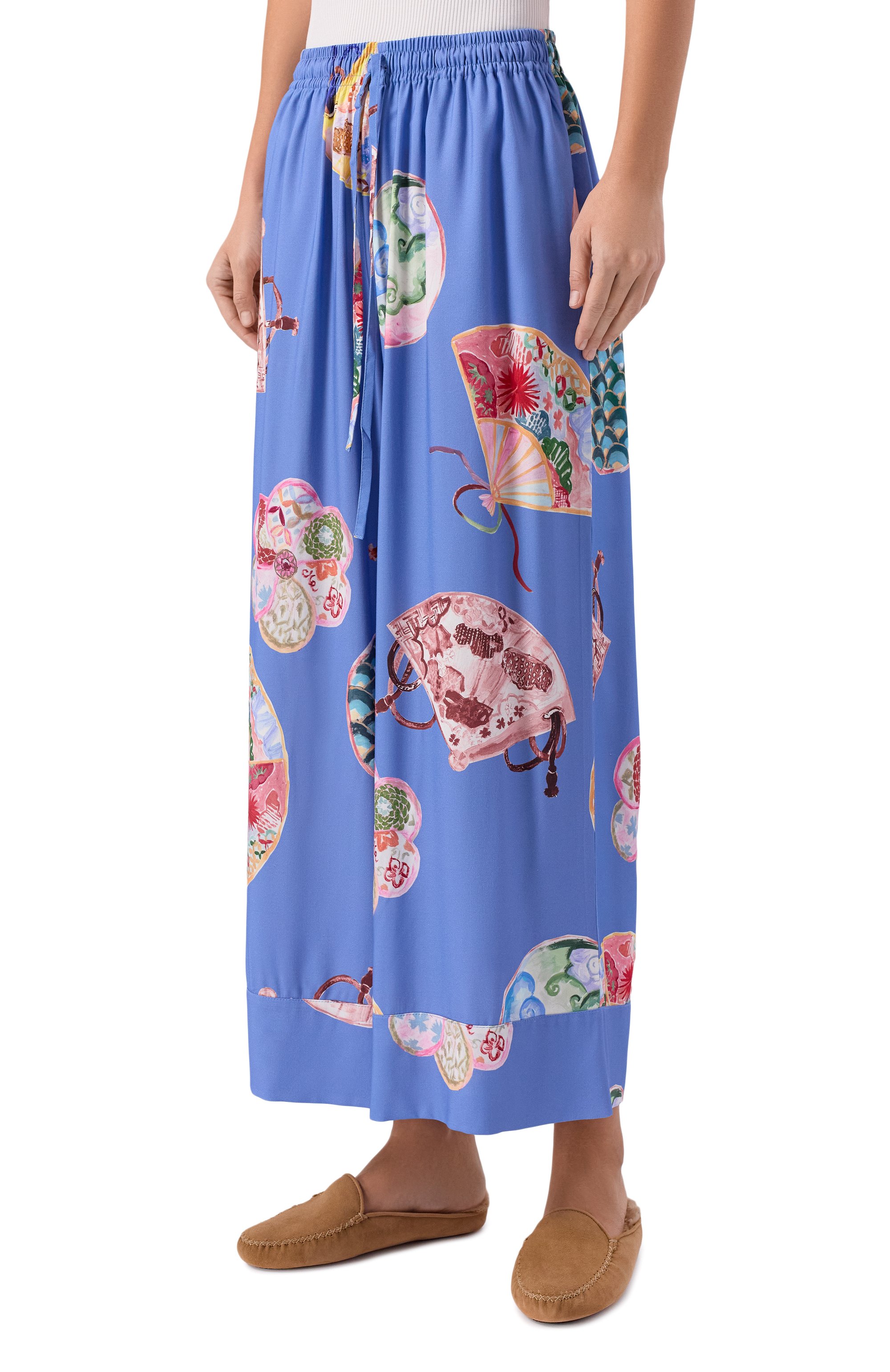 Пижама из вискозы ANY WOWZERS, арт. HAIKU02-TBLUE, фото 5