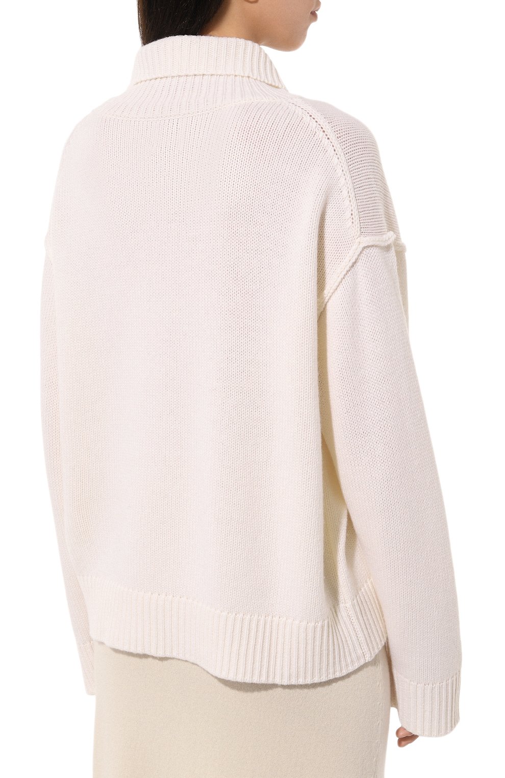 Свитер из шерсти и кашемира ALLUDE, арт. 245/17801, фото 4