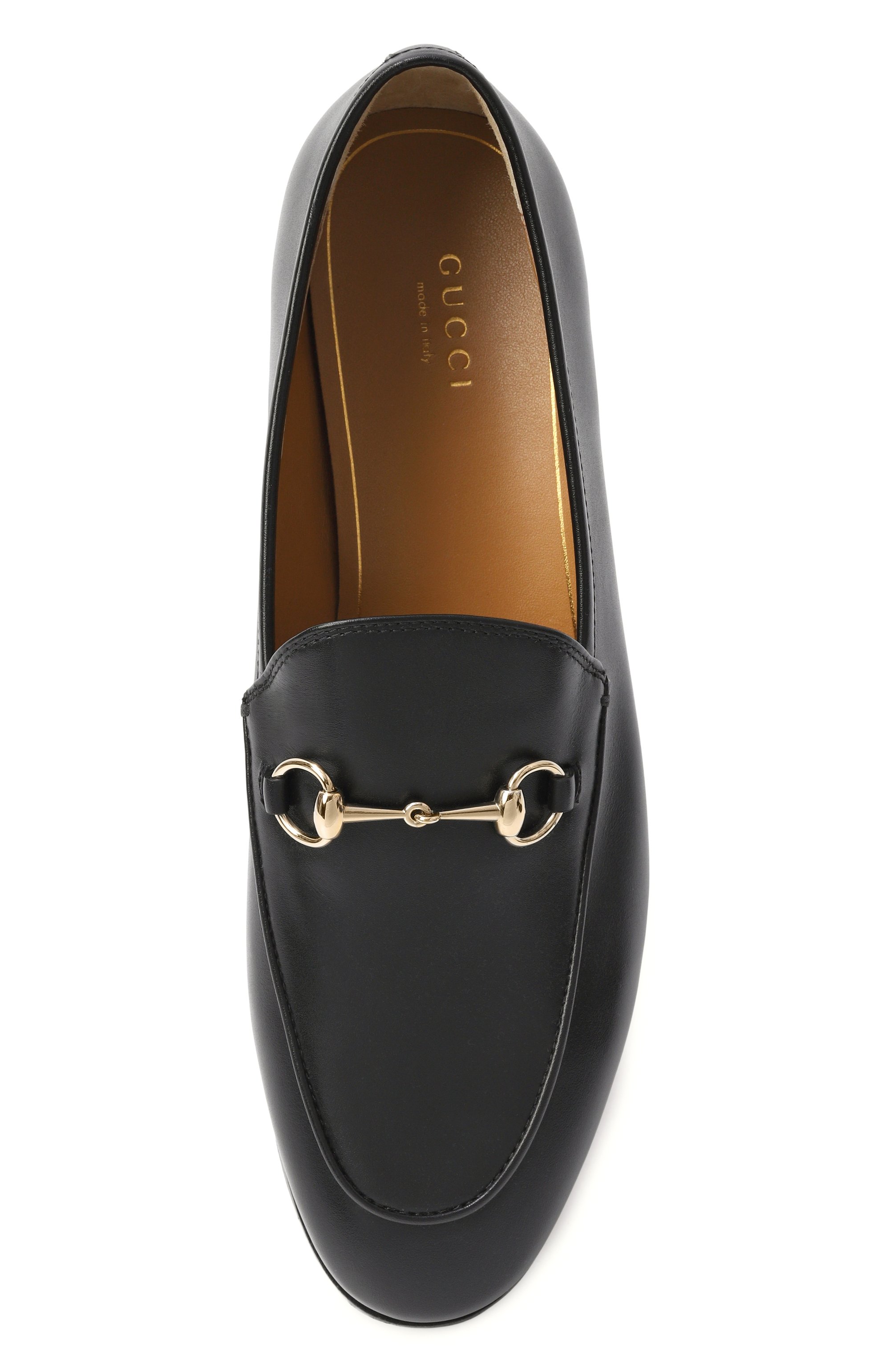 Кожаные лоферы jordaan GUCCI черного цвета по цене 134500 руб., арт. 786016/AADCW, фото 6 Кожаные лоферы jordaan GUCCI, арт. 786016/AADCW, фото 6