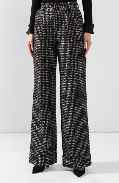 Брюки из смеси хлопка и шерсти DOLCE & GABBANA, арт. FTBMPT/FMMFN, фото 3