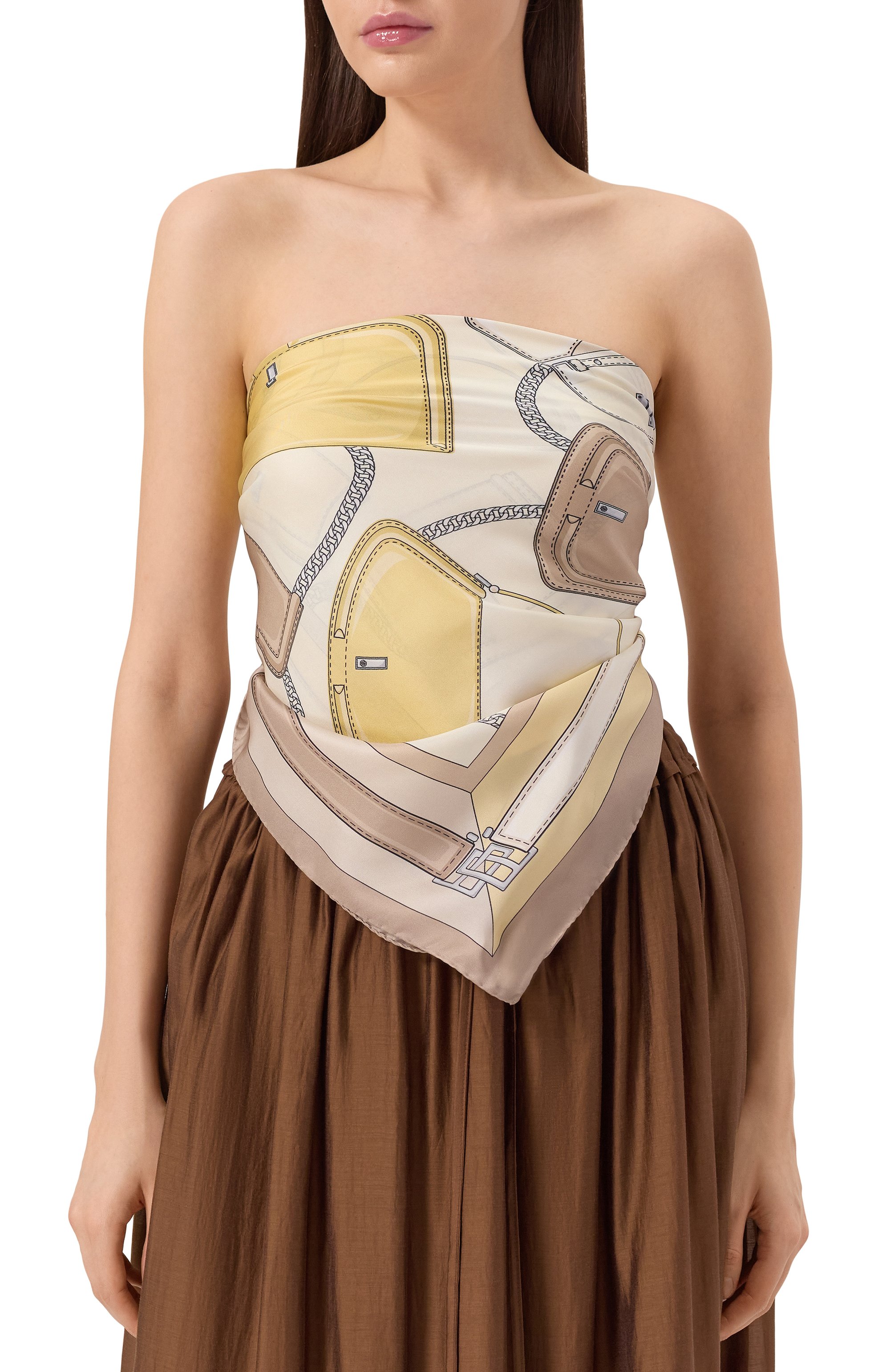 Шелковый платок BOSS, арт. 50536118, фото 2