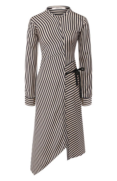 Женское шелковое платье DOROTHEE SCHUMACHER, арт. 749201/STRIPED SENSATI0N