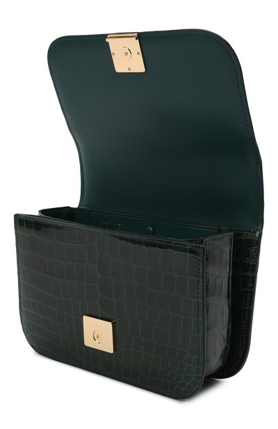 Сумка goya из кожи крокодила LOEWE темно-зеленого цвета по цене 2090000 руб., арт. A896N09X03/CP0R, фото 4 Сумка goya из кожи крокодила LOEWE, арт. A896N09X03/CP0R, фото 4