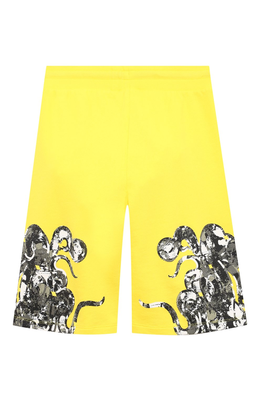 Хлопковые шорты MARCELO BURLON KIDS OF MILAN, арт. 21E/B/MB/3206/0020/8-14Y, фото 2