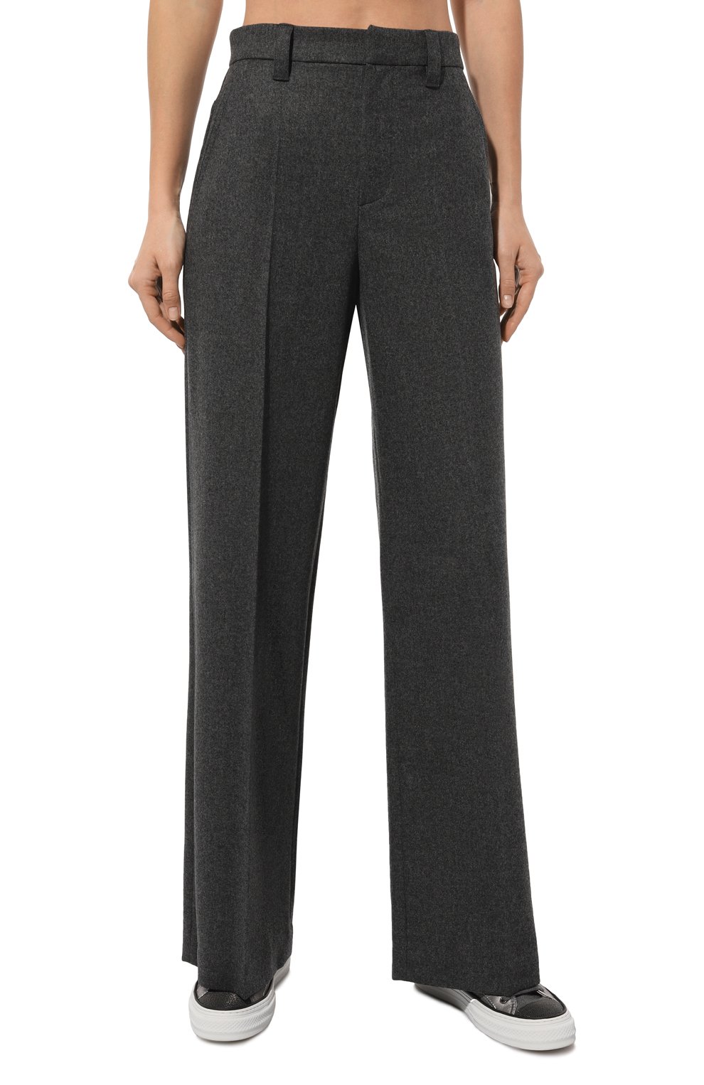 Брюки из шерсти и кашемира BRUNELLO CUCINELLI, арт. MD588P8724, фото 3