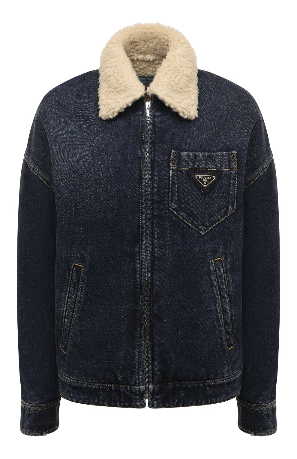 Джинсовая куртка PRADA, арт. GFB290-10UJ-F0008-212, фото 1