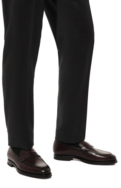 Кожаные пенни-лоферы W.GIBBS, арт. 0354003/C0RTINA, фото 3