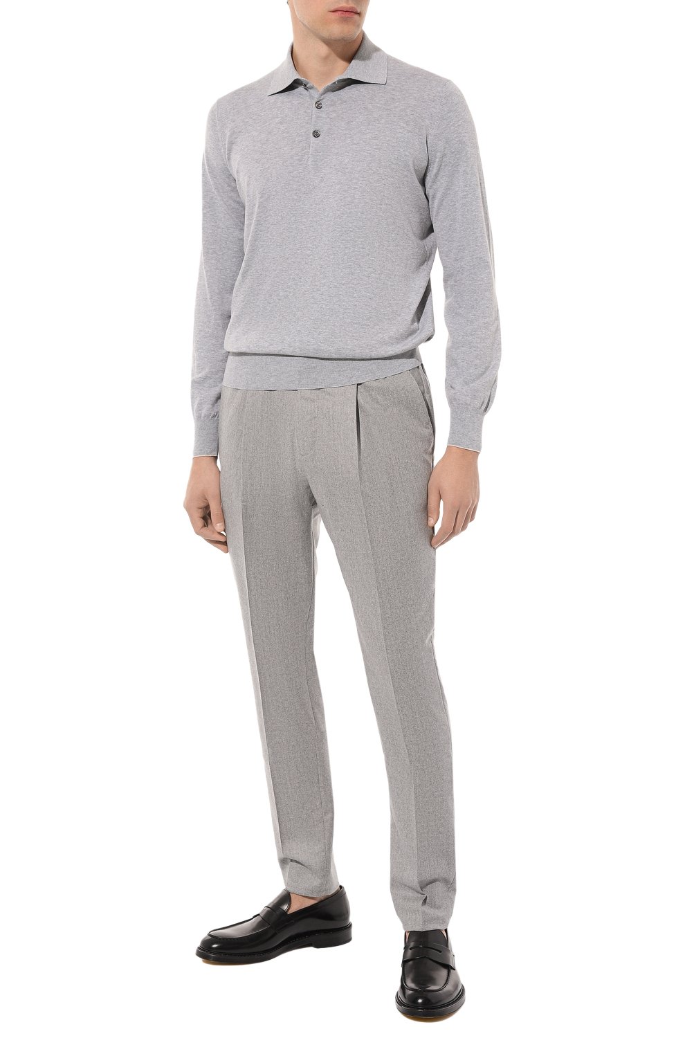 Шерстяные брюки BRUNELLO CUCINELLI, арт. ME226B2163, фото 2
