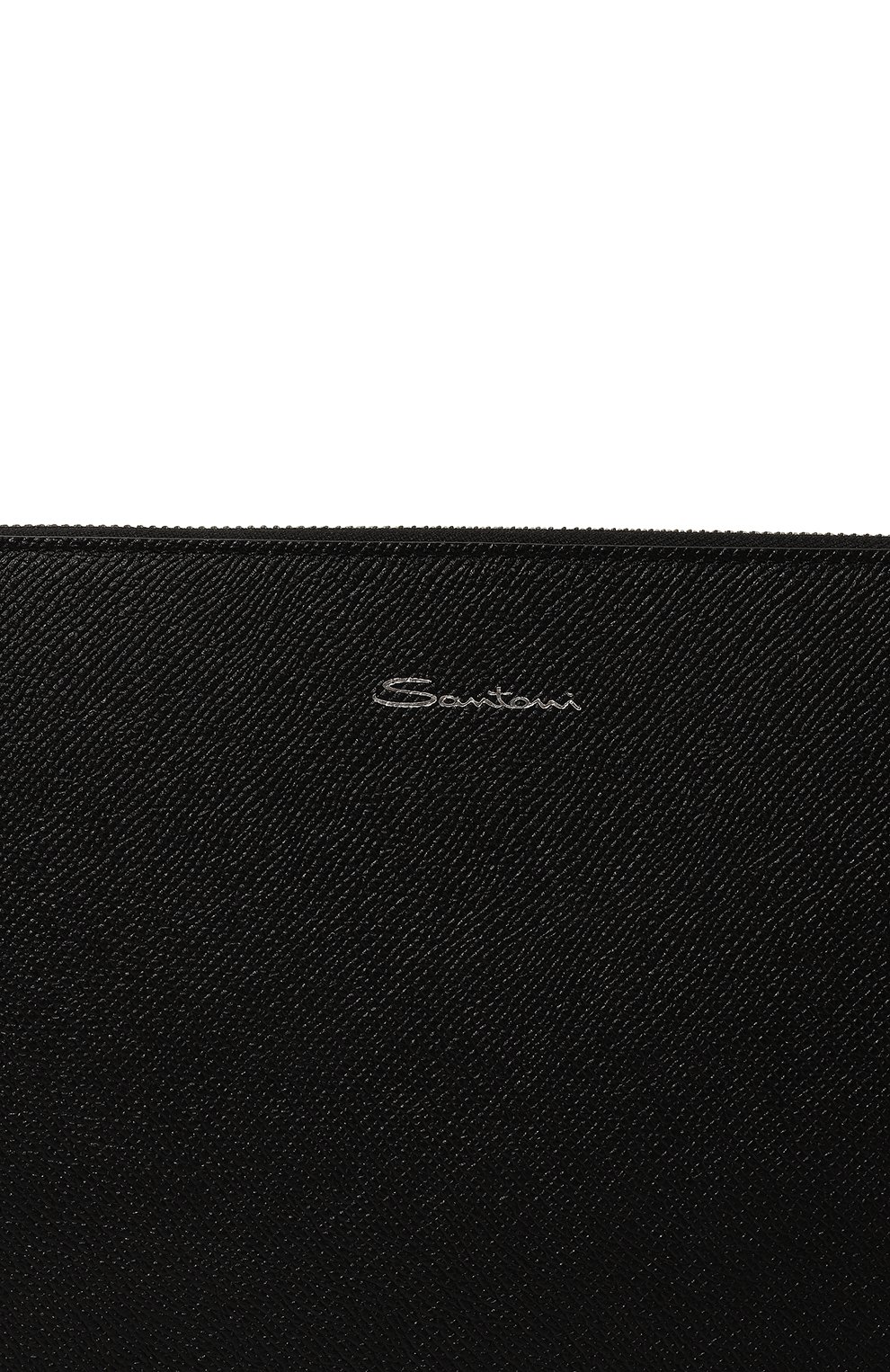 Кожаный футляр для документов SANTONI черного цвета по цене 69950 руб., арт. UFPGA2519F0-ANCF, фото 2 Кожаный футляр для документов SANTONI, арт. UFPGA2519F0-ANCF, фото 2