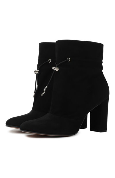 Женские замшевые ботильоны GIANVITO ROSSI, арт. G73623.85RIC.CAMNER0