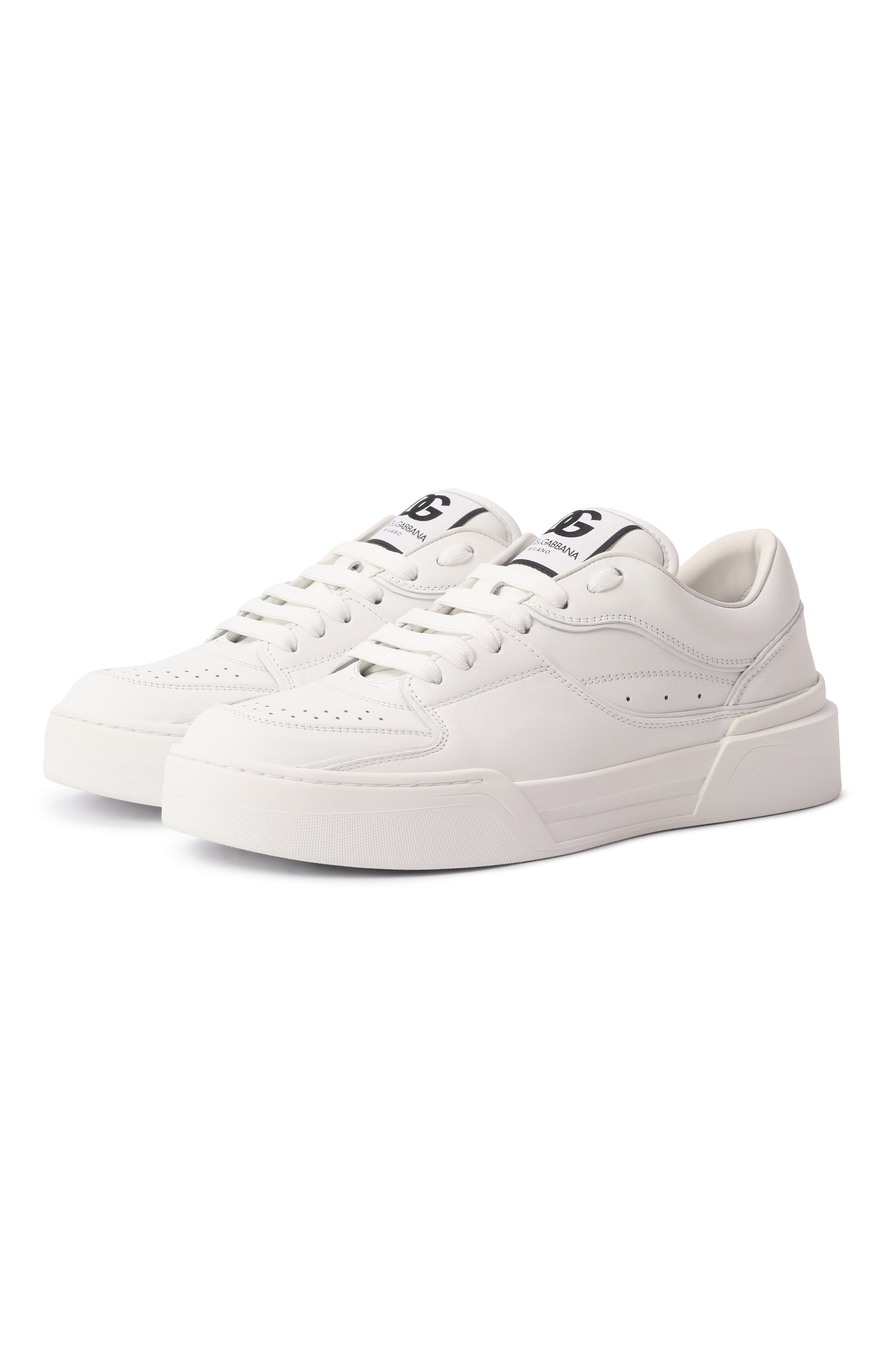 Кожаные кеды new roma DOLCE & GABBANA, арт. CS2036/A1065, фото 1