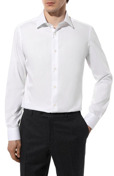 Хлопковая сорочка GIAMPAOLO, арт. 608/15015, фото 3