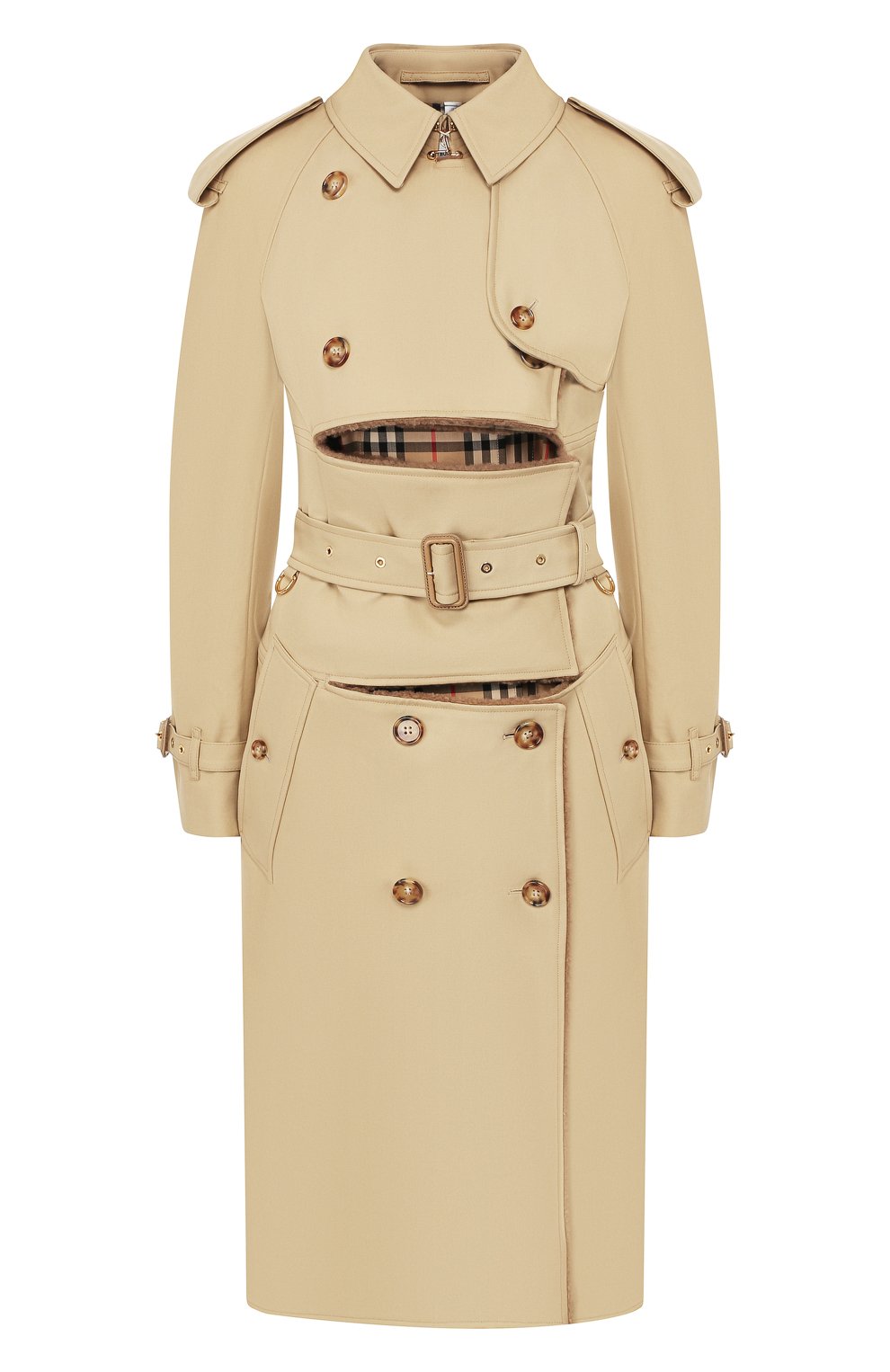 Пальто с меховой подкладкой BURBERRY, арт. 4560611, фото 1