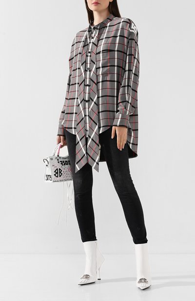 Кожаные ботильоны fringe knife BALENCIAGA, арт. 593532/WAZN3, фото 2