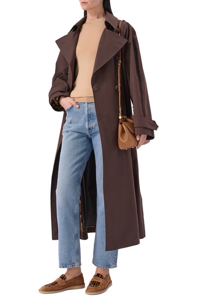 Замшевые лоферы DOLCE & GABBANA, арт. CP0196/A3I08, фото 3